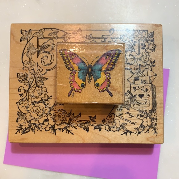 Rubberstamp bundle for card making. Includes alphabet letters - Picture 14 of 17